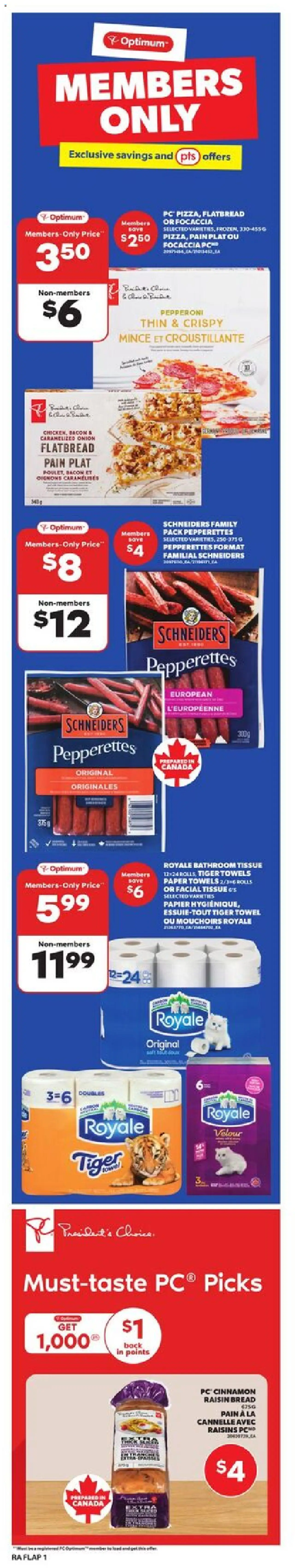 Atlantic Superstore weekly flyer / circulaire - page 1- valid from Oct 16, 2025