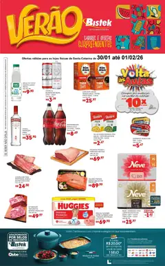 Pré-visualização Bistek Supermercados - Ofertas de Verão  válida a partir de 30/01/2026
