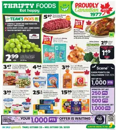 Preview Thrifty Foods weekly flyer / circulaire valid from Oct 23, 2025