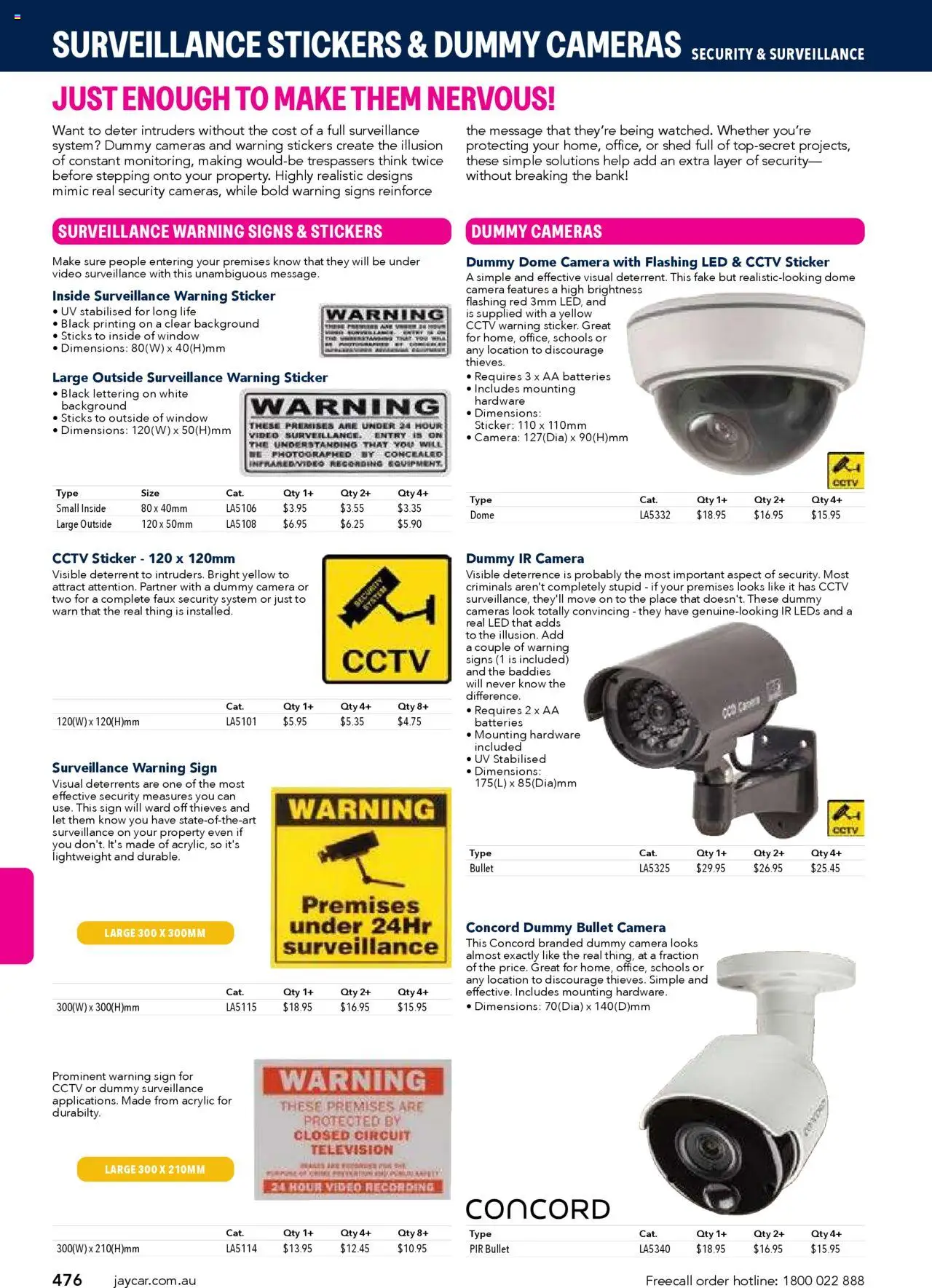 Jaycar Engineering & Scientific Catalogue 2025/2026  - page 476- valid from 09/07/2025