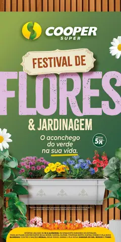 Pré-visualização Cooper - Ofertas Especial Flores e Jardinagem válida a partir de 10/09/2025
