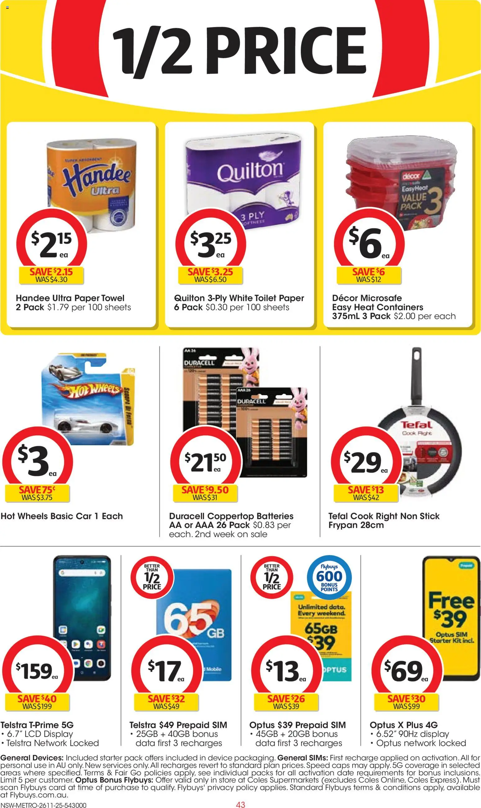 Coles Black Friday  - page 43- valid from 26/11/2025