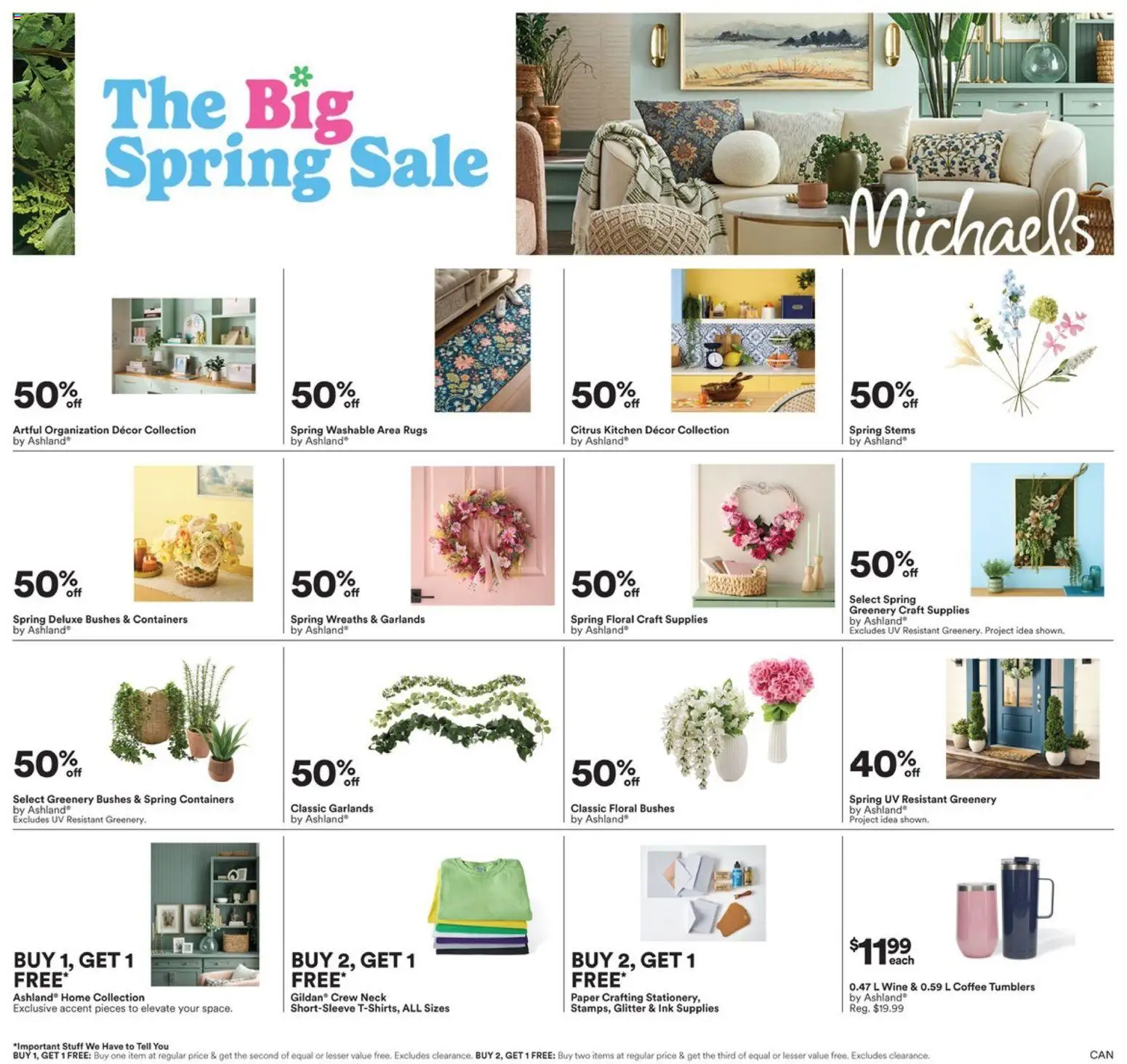 Michaels weekly flyer / circulaire - page 1- valid from Feb 27, 2026