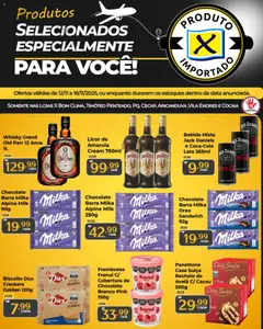 Pré-visualização X Supermercados - Ofertas Especiais de Produtos Importados válida a partir de 12/11/2025