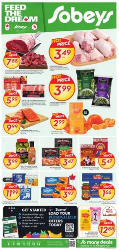 Preview Sobeys weekly flyer / circulaire valid from Jan 8, 2026