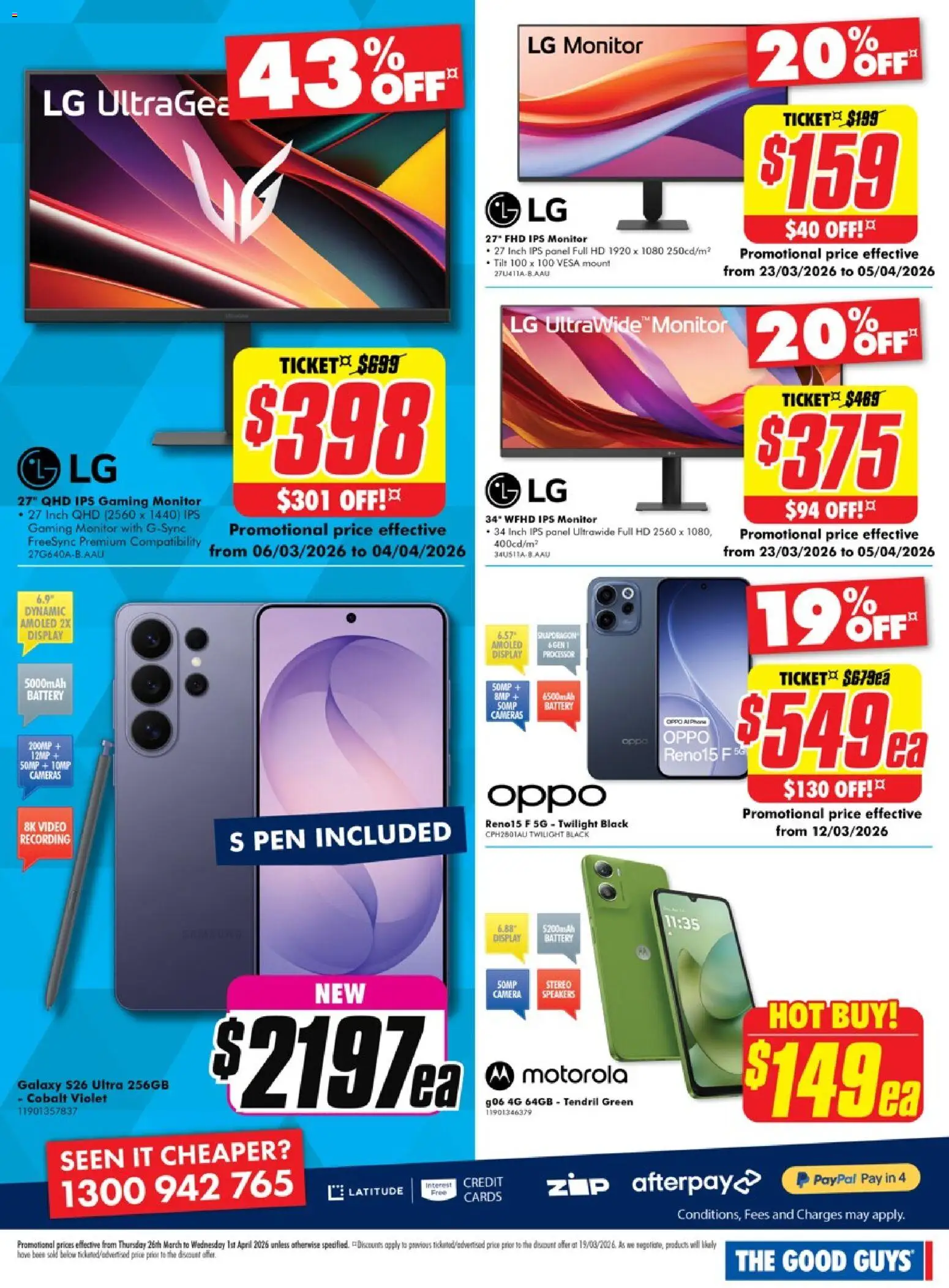 The Good Guys catalogue  - page 14- valid from 25/03/2026