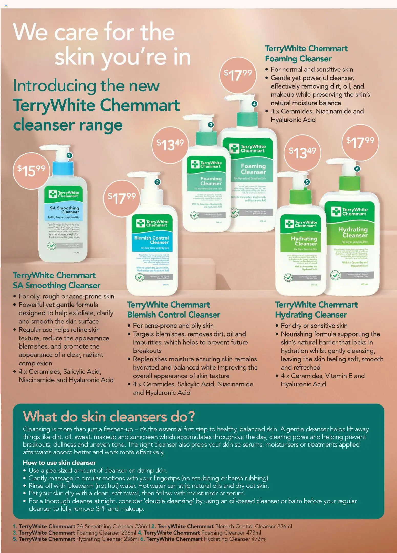 Terry White catalogue  - page 19- valid from 05/03/2026