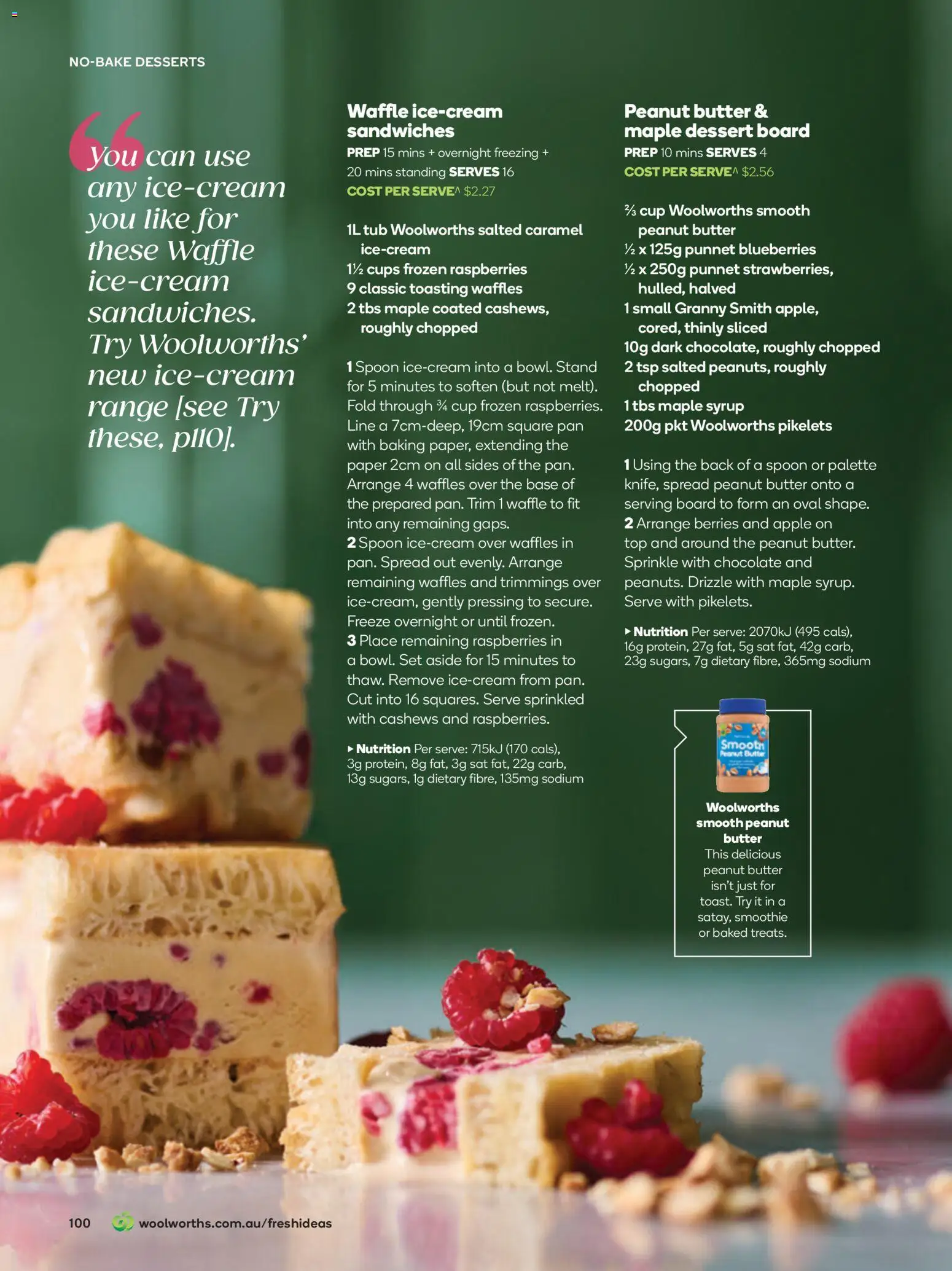 Woolworths Fresh Ideas Magazine - page 100- valid from 01/11/2025