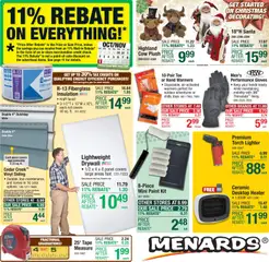 Preview Menards Weekly Ad valid from 10/29/2025