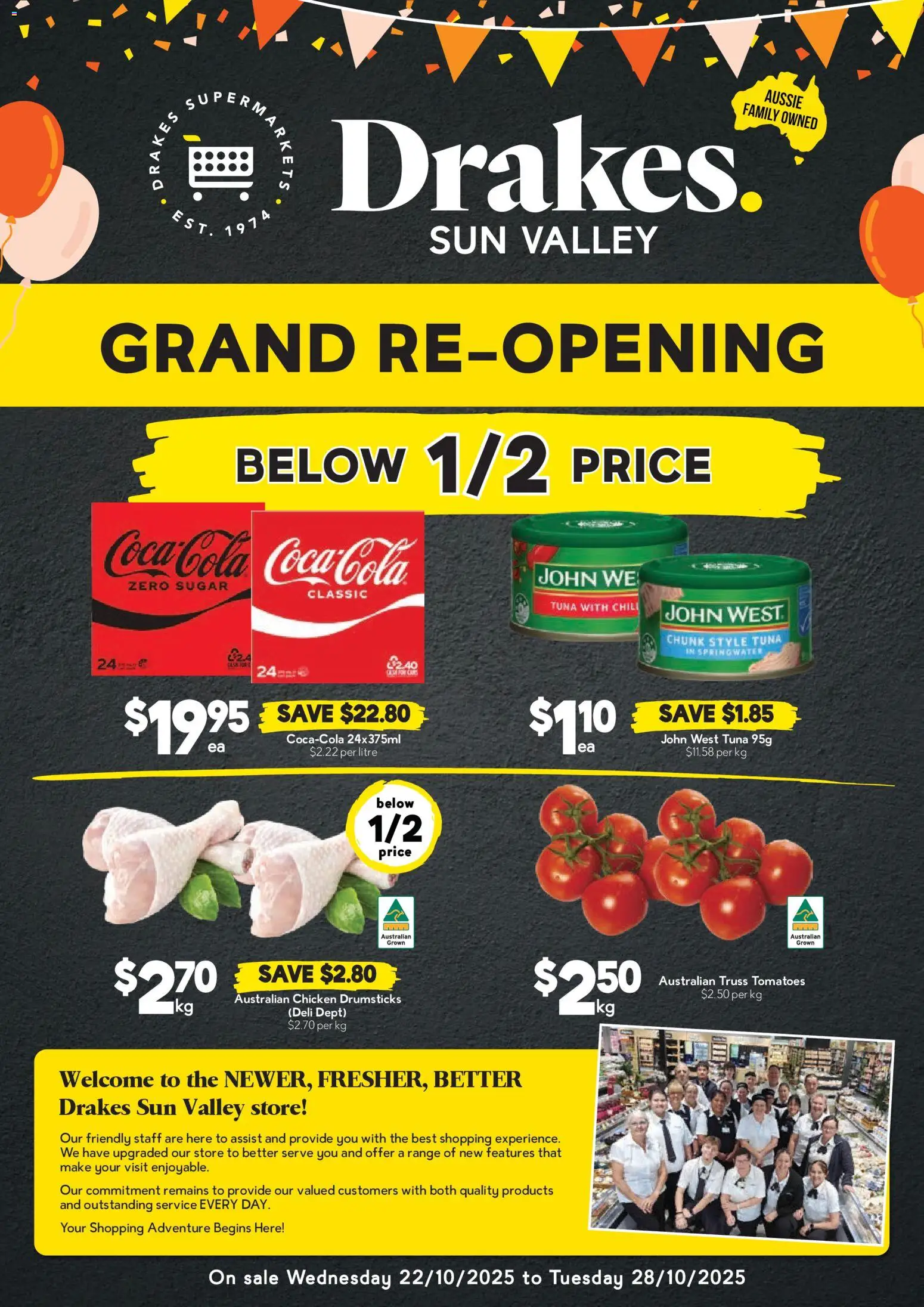 Drakes Sun Valley QLD - page 1- valid from 22/10/2025