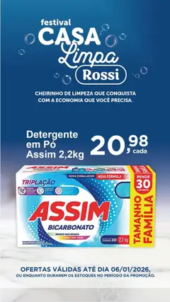 Pré-visualização Rossi Supermercados - Ofertas do Dia válida a partir de 06/01/2026