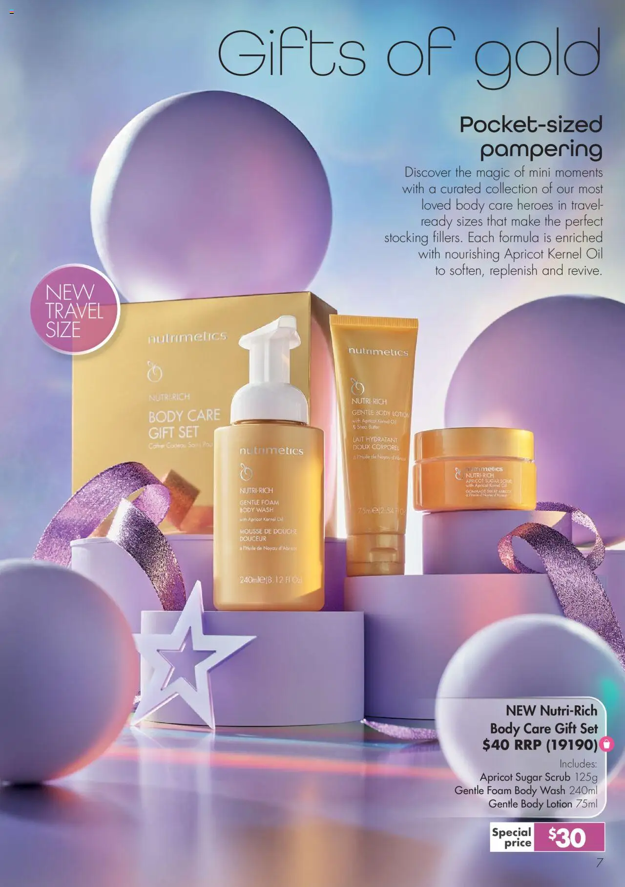 Nutrimetics Catalogue Holiday magic - page 7- valid from 12/10/2025