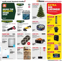 Preview Home Hardware weekly flyer / circulaire valid from Dec 4, 2025