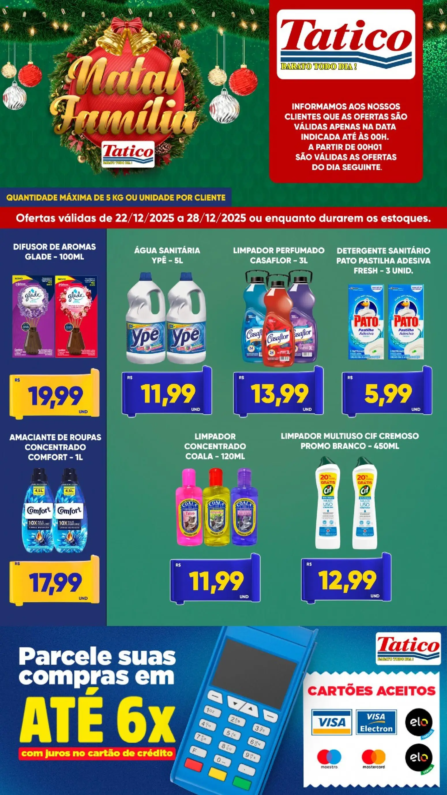 Tatico - Ofertas da semana - página 1- válido a partir de 22/12/2025
