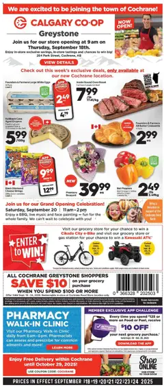 Preview Calgary Co-op weekly flyer / circulaire valid from Sep 18, 2025
