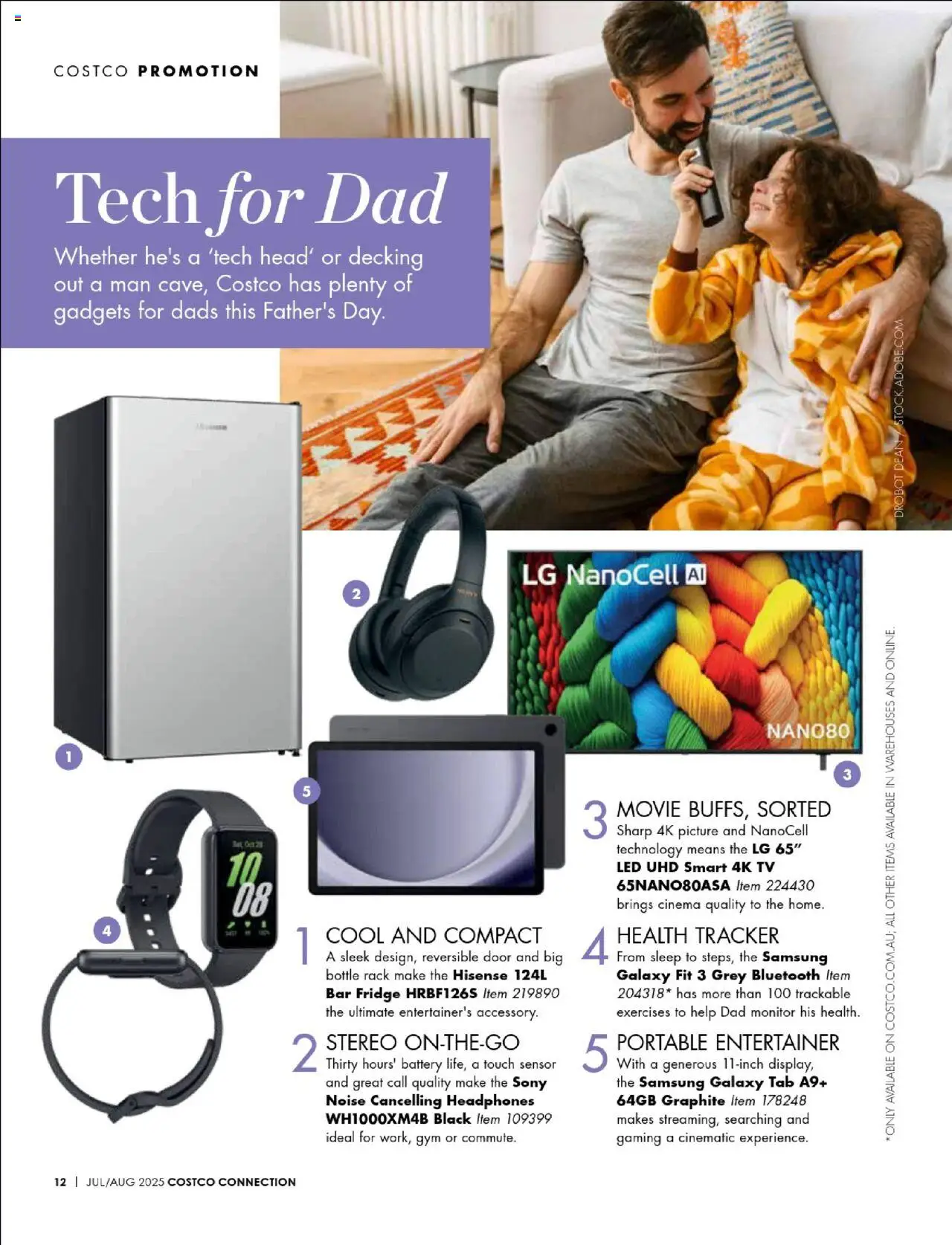 Costco Magazine Jul/Aug 2025 - page 12- valid from 01/07/2025
