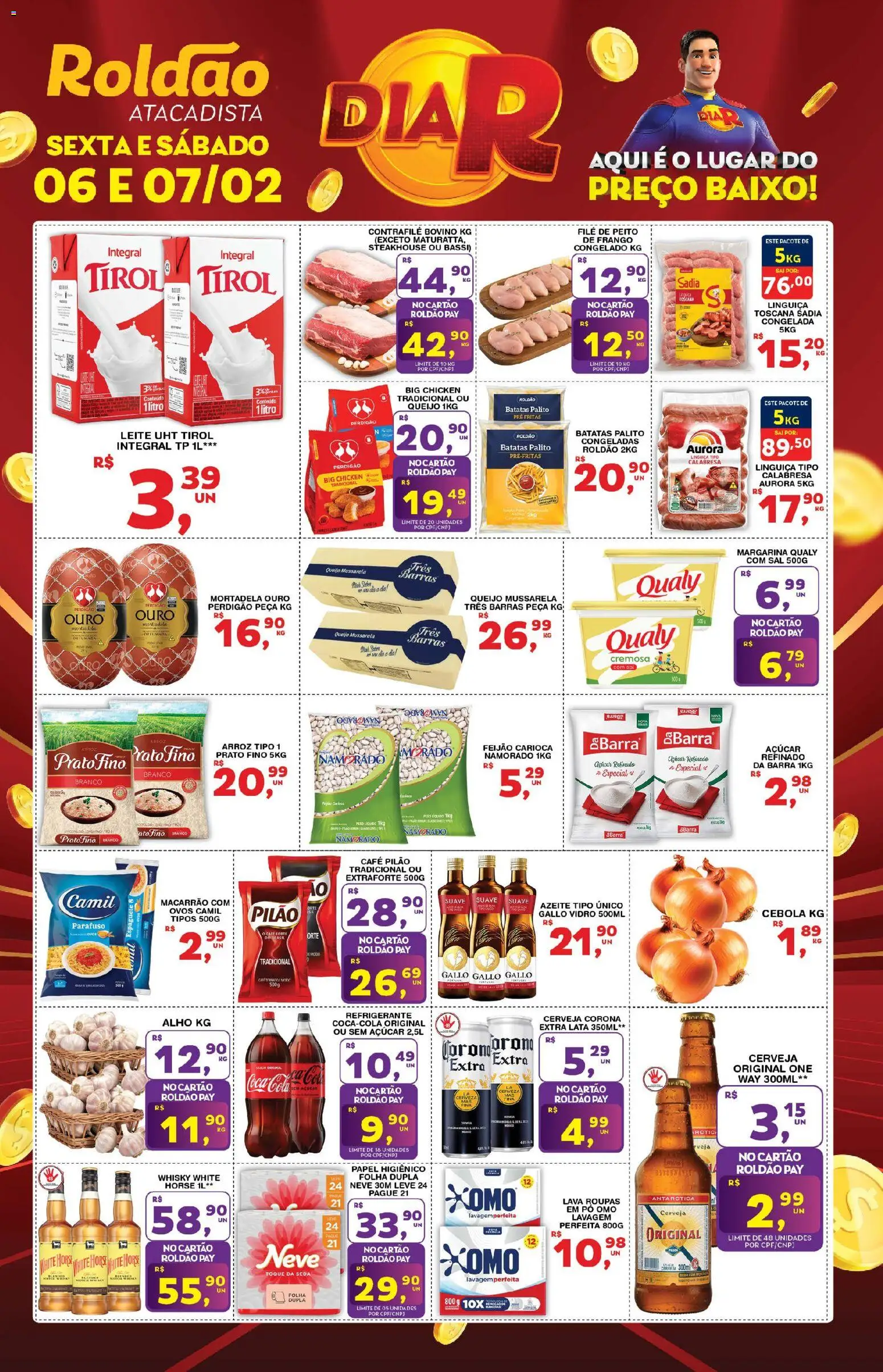 Roldão - Ofertas Dia R + Final de Semana Arrasador - página 1- válido a partir de 06/02/2026
