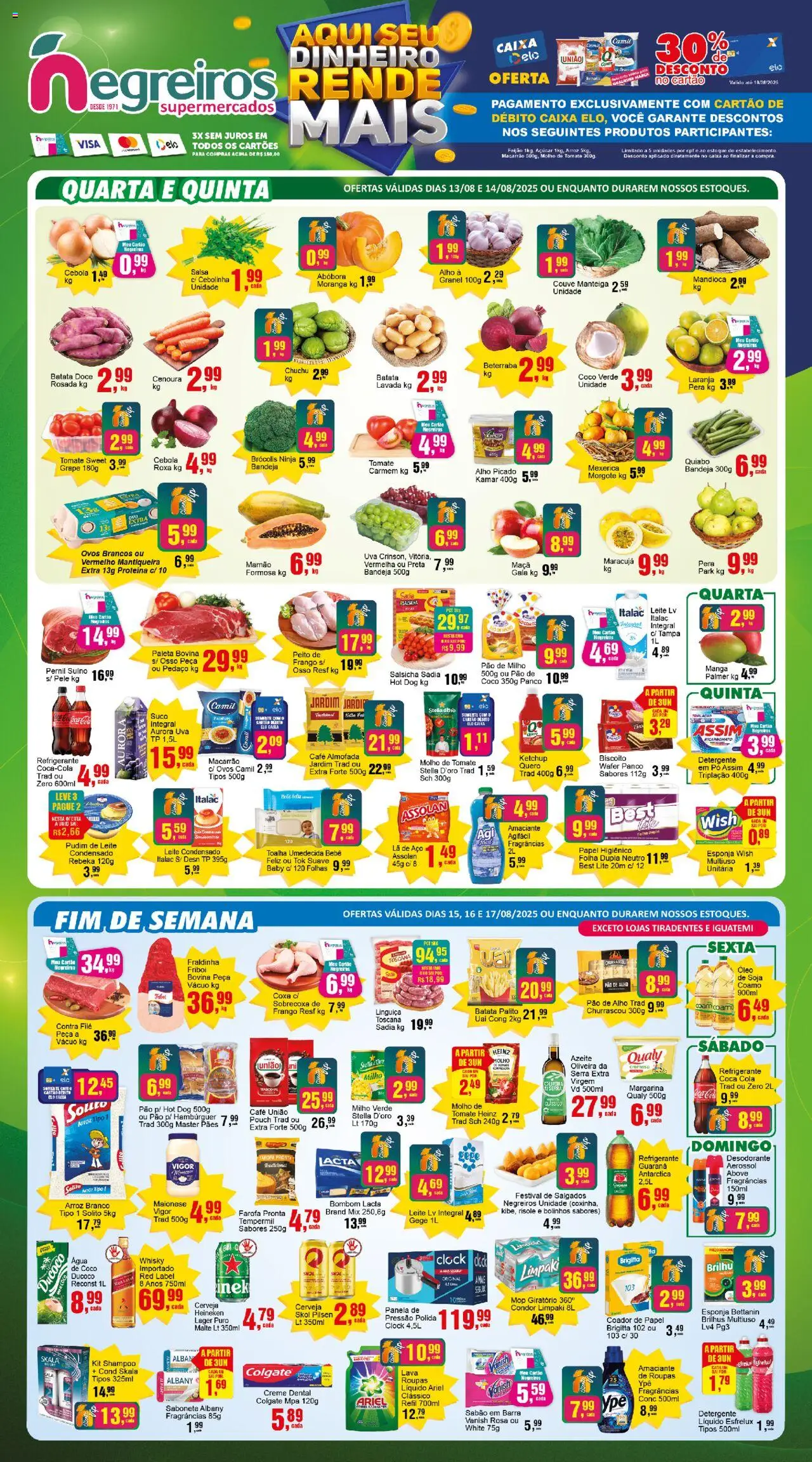 Negreiros - Ofertas da semana - página 1- válido a partir de 13/08/2025
