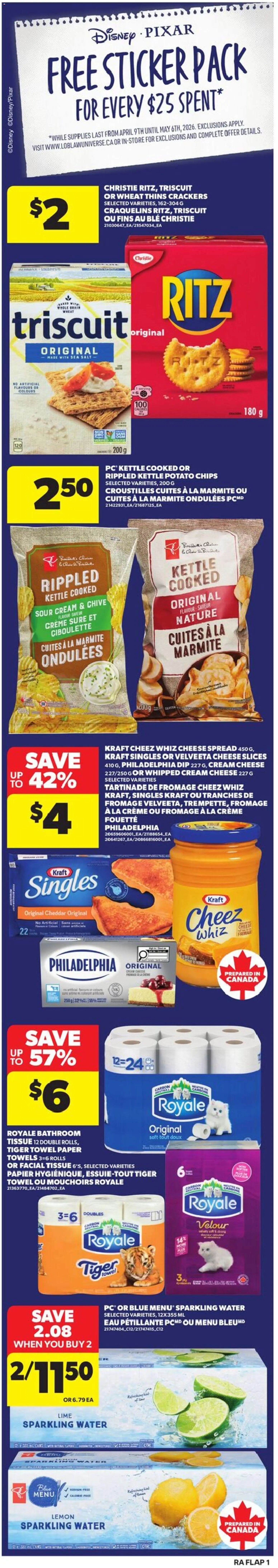 Atlantic Superstore weekly flyer / circulaire - page 1- valid from Apr 23, 2026