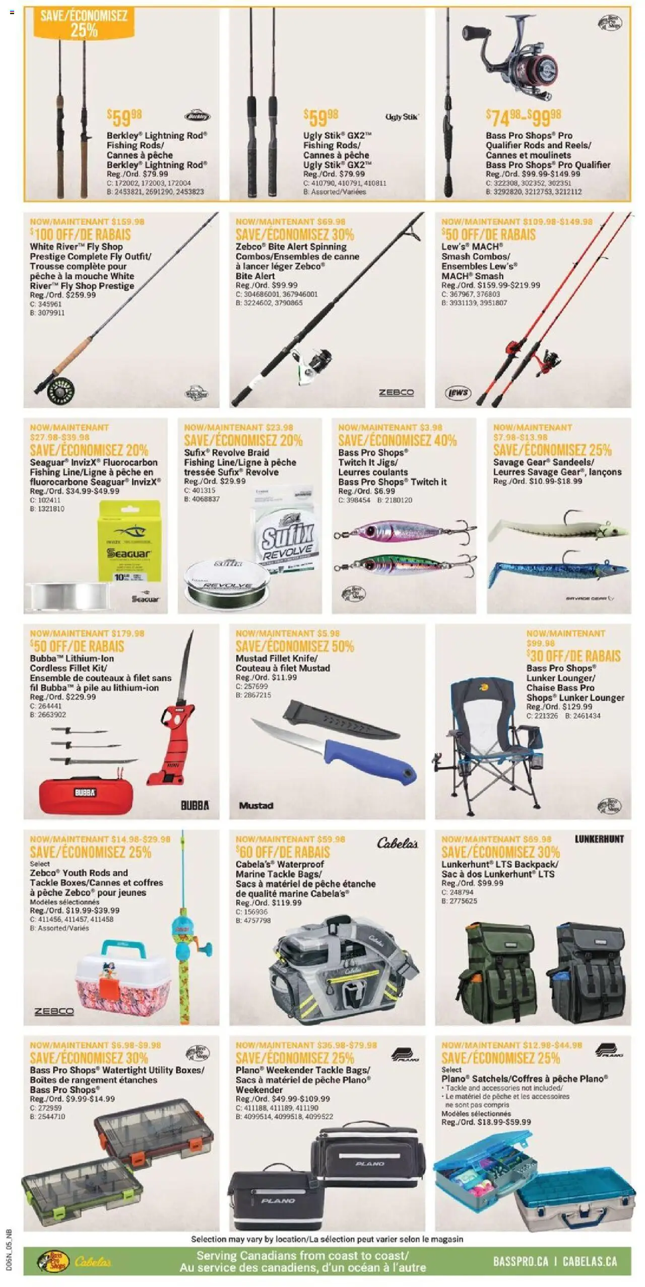 Cabelas weekly flyer / circulaire - page 6- valid from Jul 17, 2025