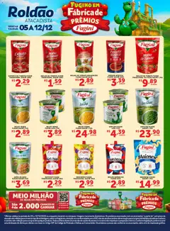 Pré-visualização Roldão - Ofertas Fugini válida a partir de 05/12/2025