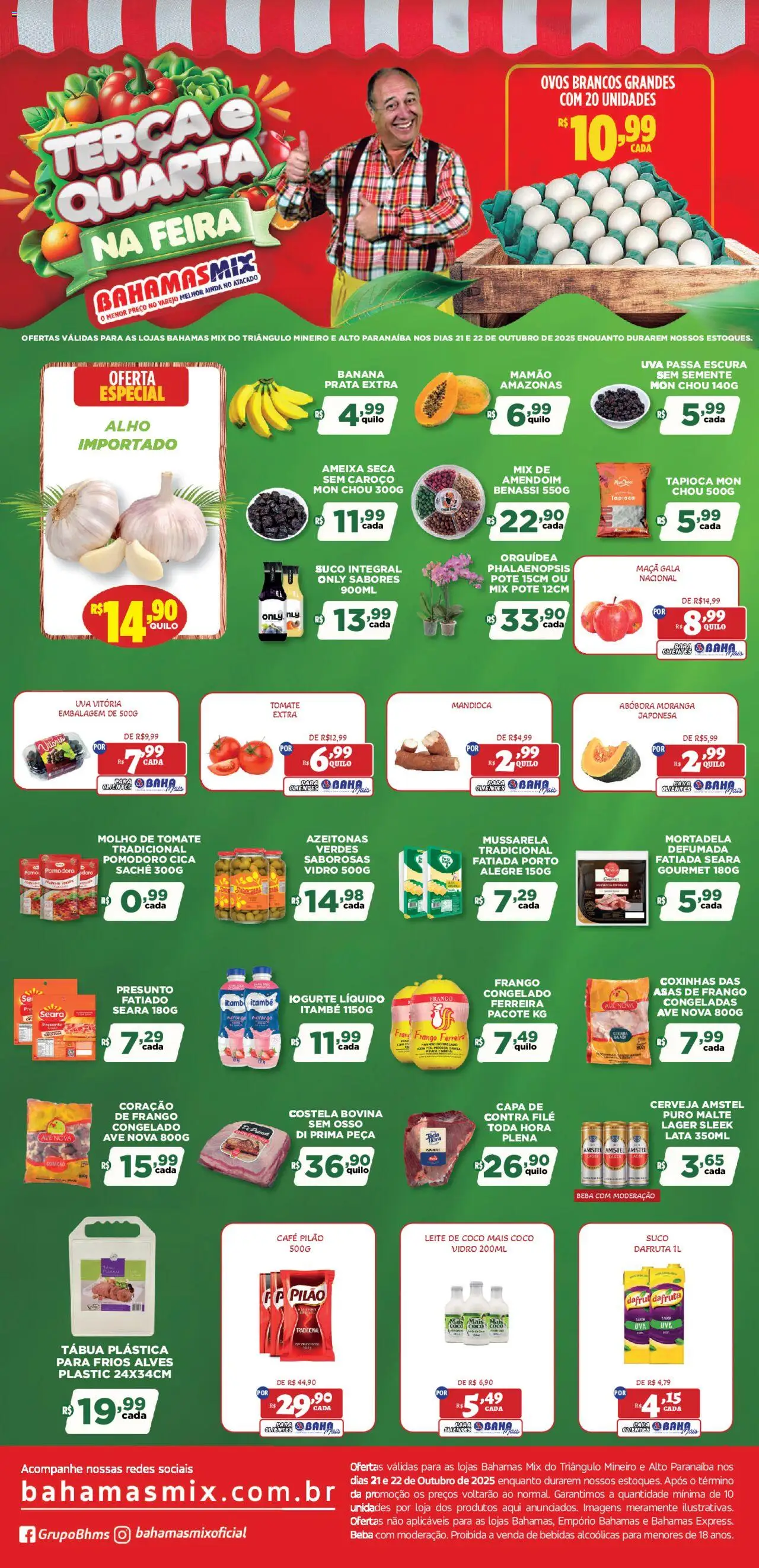 Bahamas Mix - Ofertas Terça e Quarta na Feira - página 1- válido a partir de 21/10/2025
