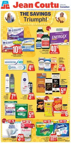 Preview Jean Coutu weekly flyer valid from Mar 12, 2026