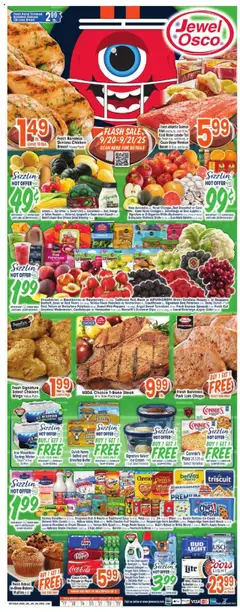 Preview Jewel Osco Weekly Ad - IA valid from 09/17/2025