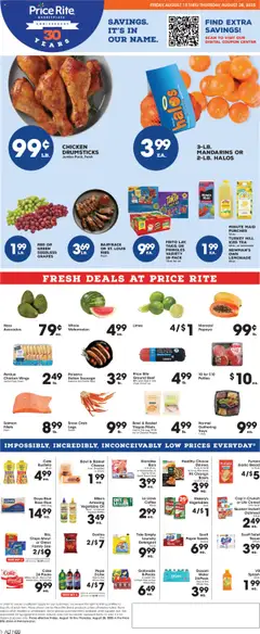 Preview Price Rite Weekly Ad valid from 08/15/2025
