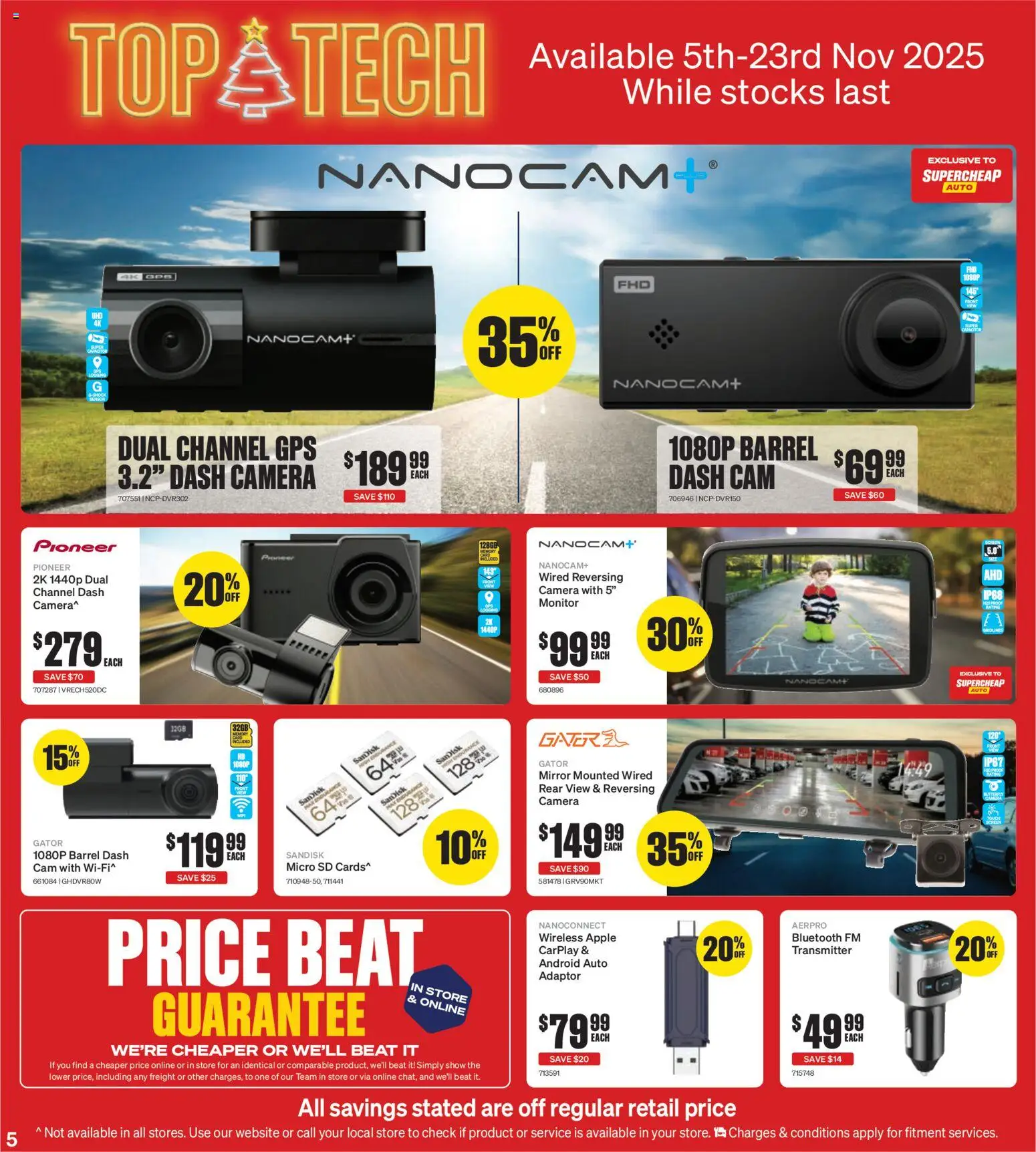 Supercheap Auto Black Friday - page 5- valid from 05/11/2025