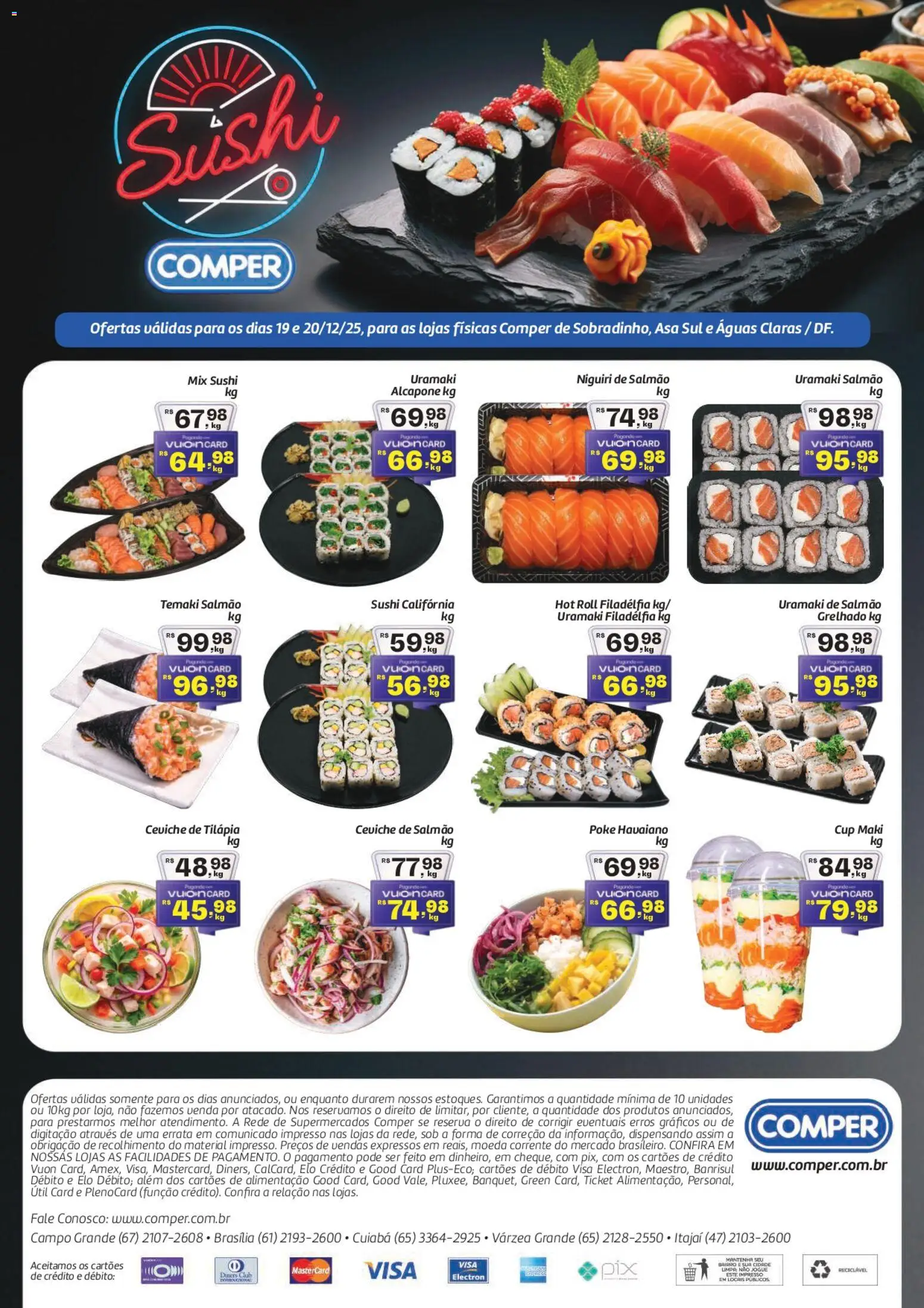 Comper - Ofertas Sushi - página 1- válido a partir de 19/12/2025
