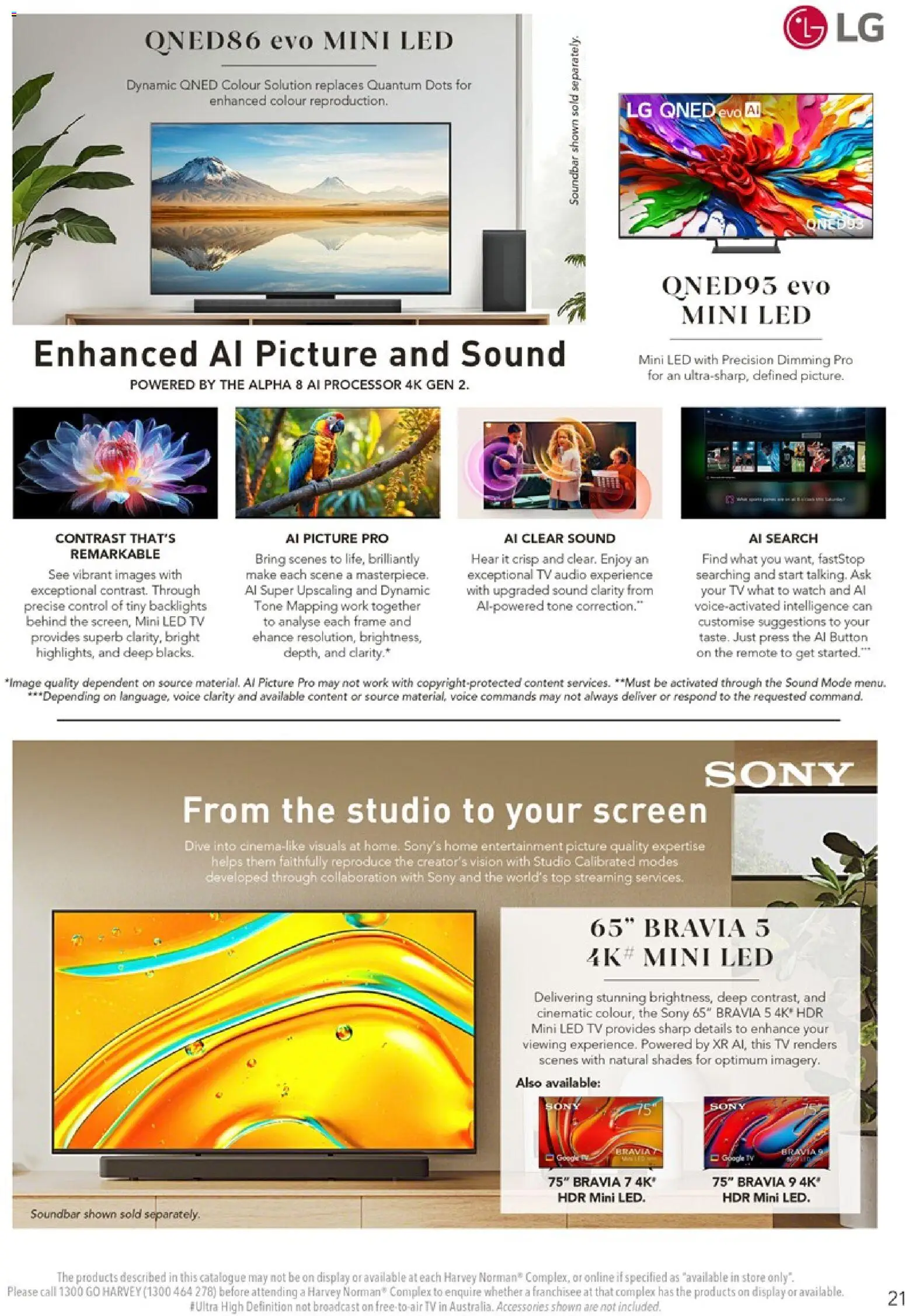 Harvey Norman - TV & Projector Buyer's Guide - page 21- valid from 05/12/2025