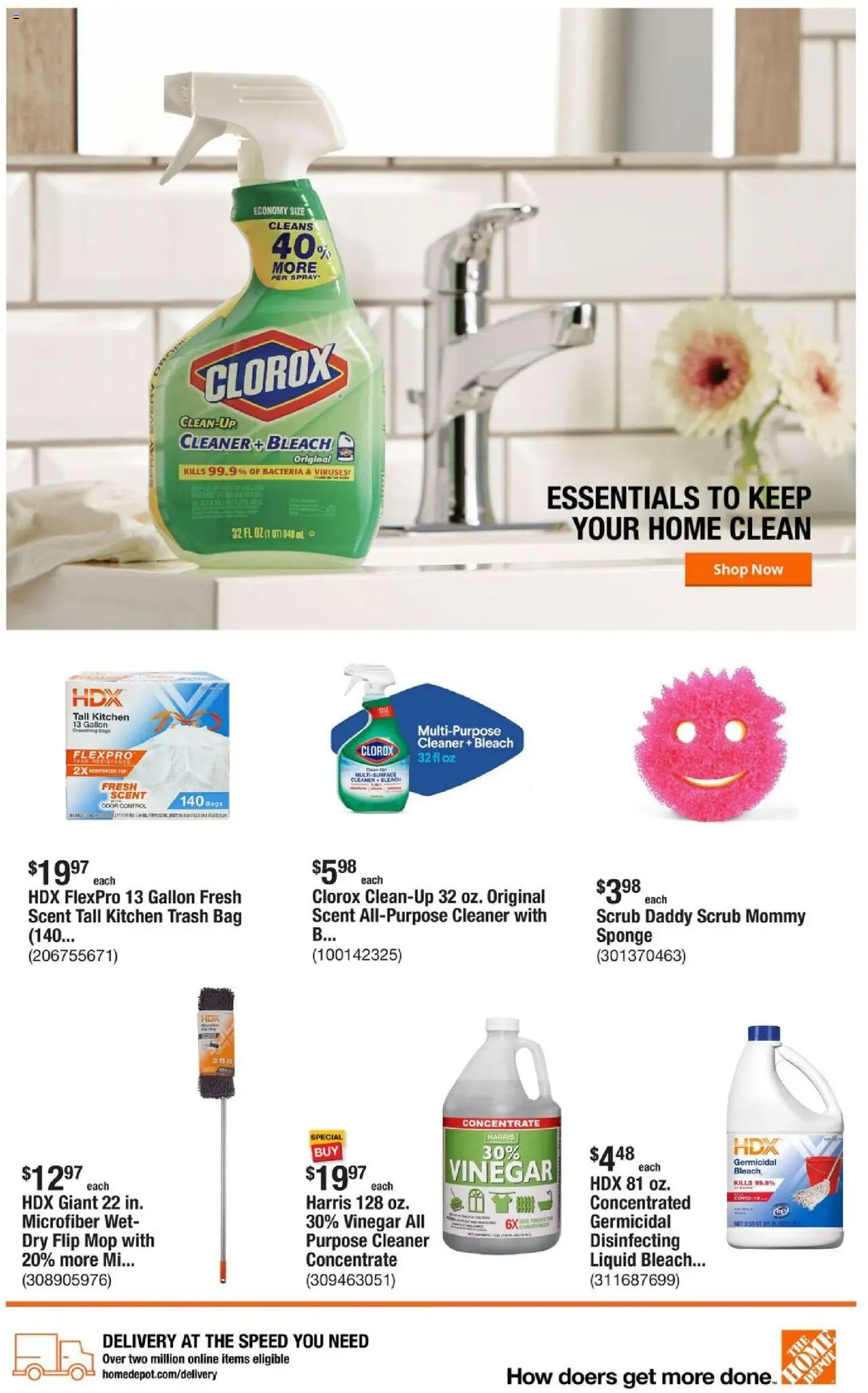 Home Depot Ad - page 10- valid from 07/10/2025