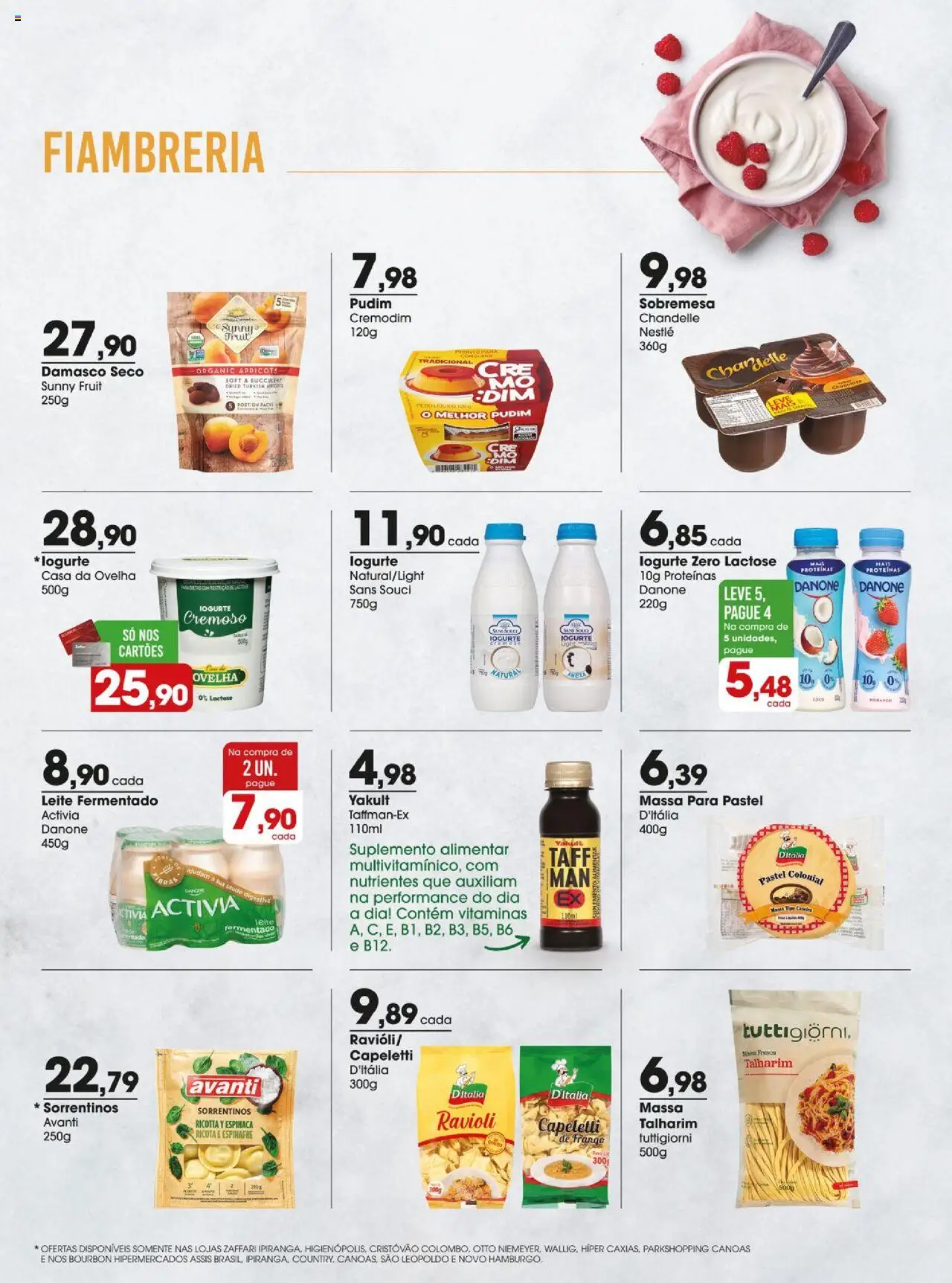 Zaffari - Ofertas Delícias do Mundo  - página 8- válido a partir de 15/07/2025
