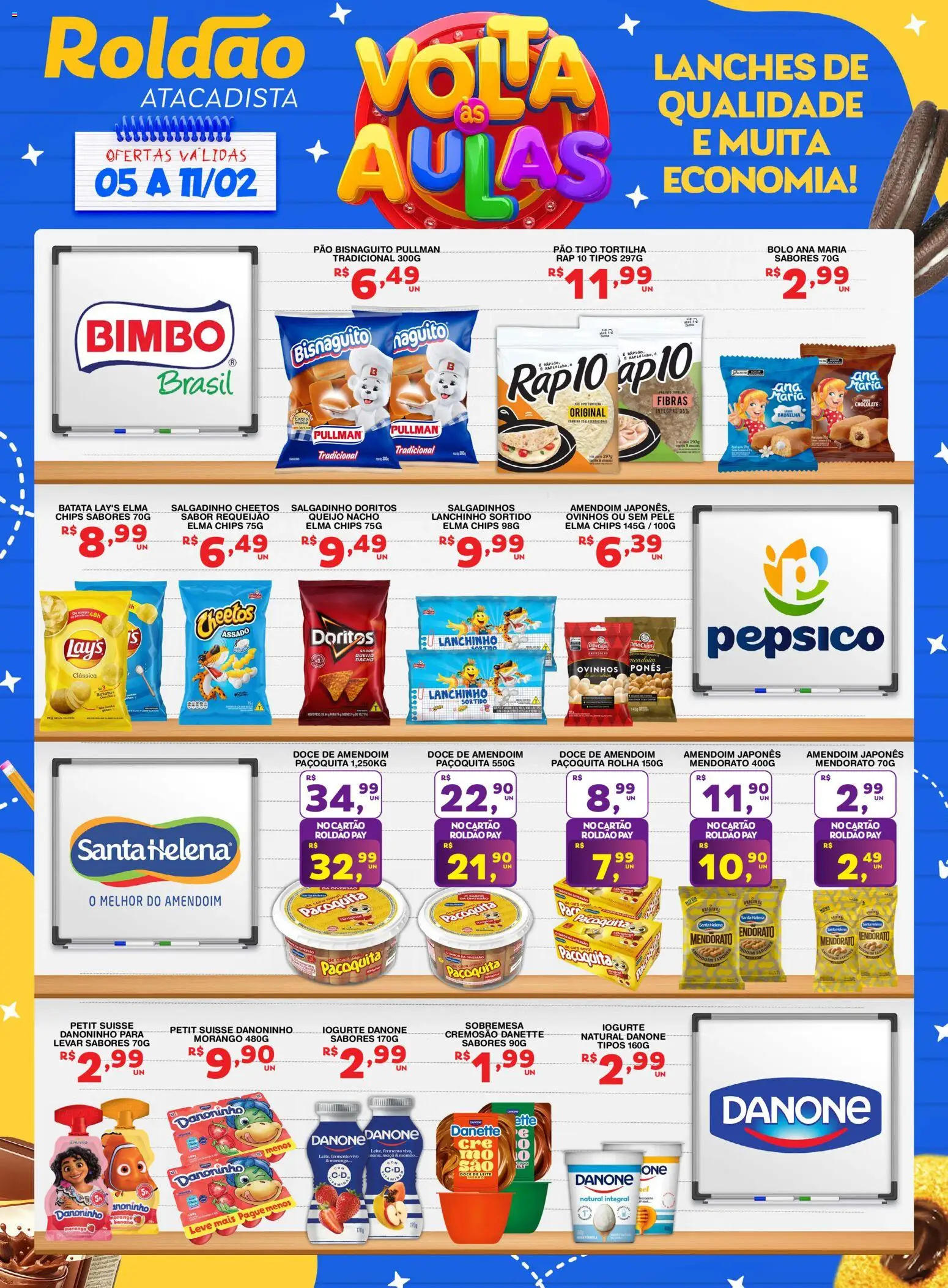 Roldão - Ofertas Volta Ás Aulas - página 1- válido a partir de 05/02/2026
