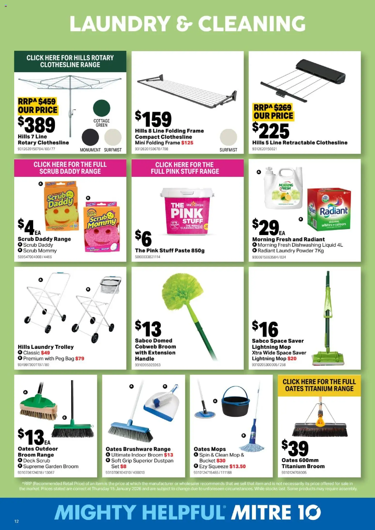 Mitre 10 Catalogue  - page 12- valid from 25/02/2026