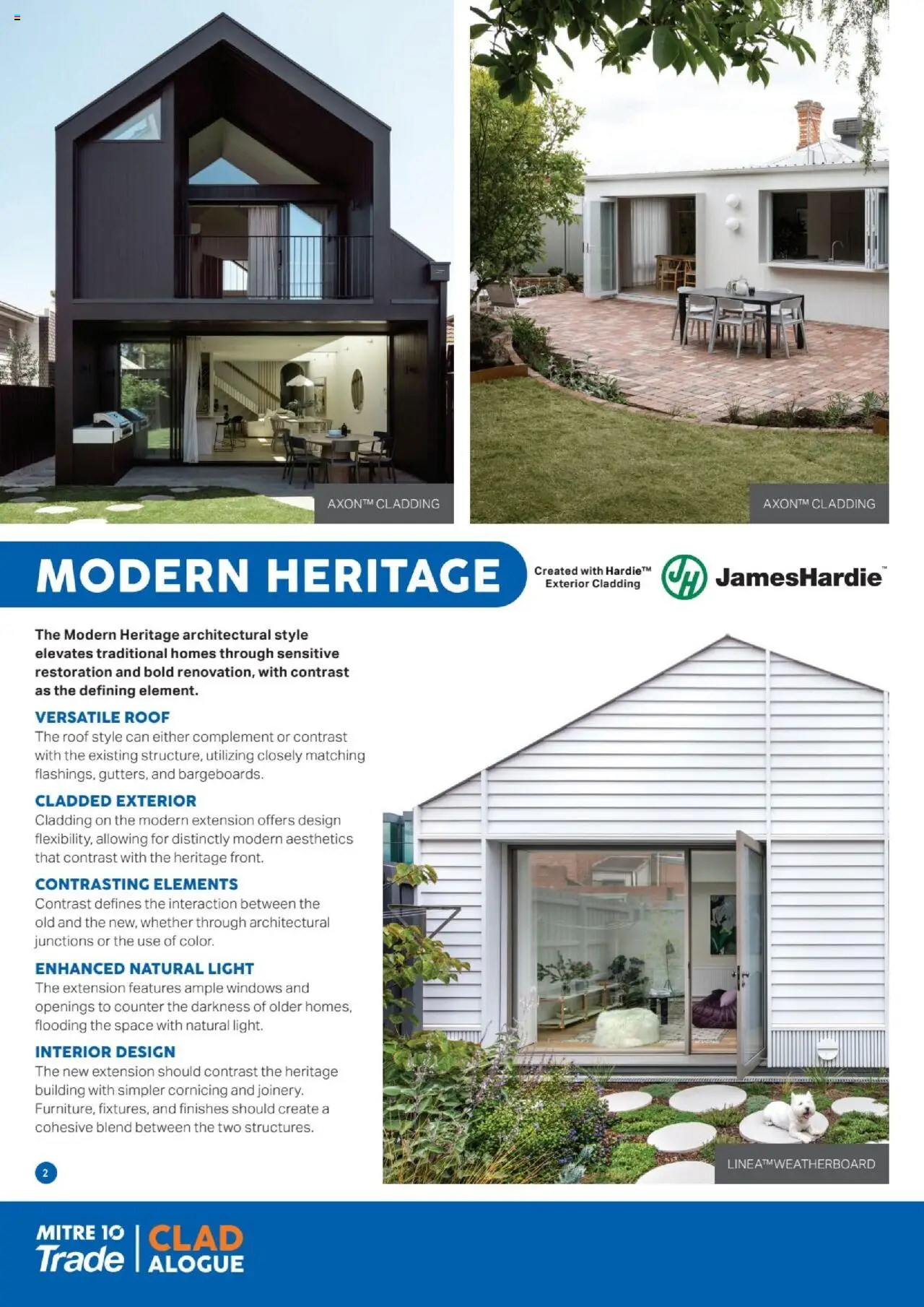 Mitre 10 - Cladalogue E-Selection Guide 2025 - page 2- valid from 27/06/2025