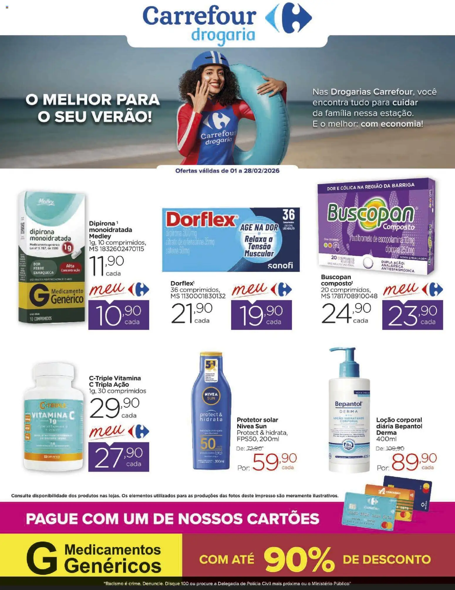 Carrefour - Ofertas Drogaria - página 1- válido a partir de 01/02/2026
