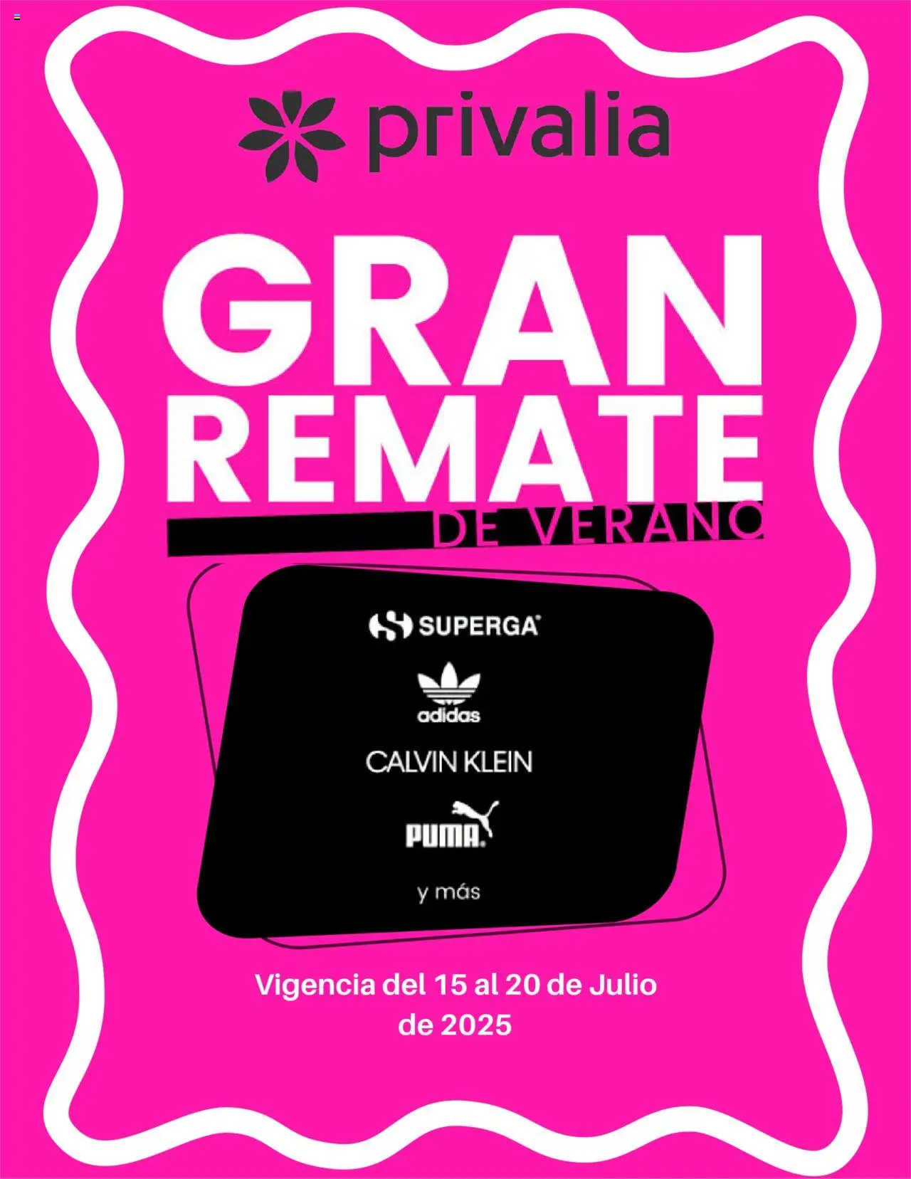 Privalia catálogo - página 1- válido desde 15/07/2025