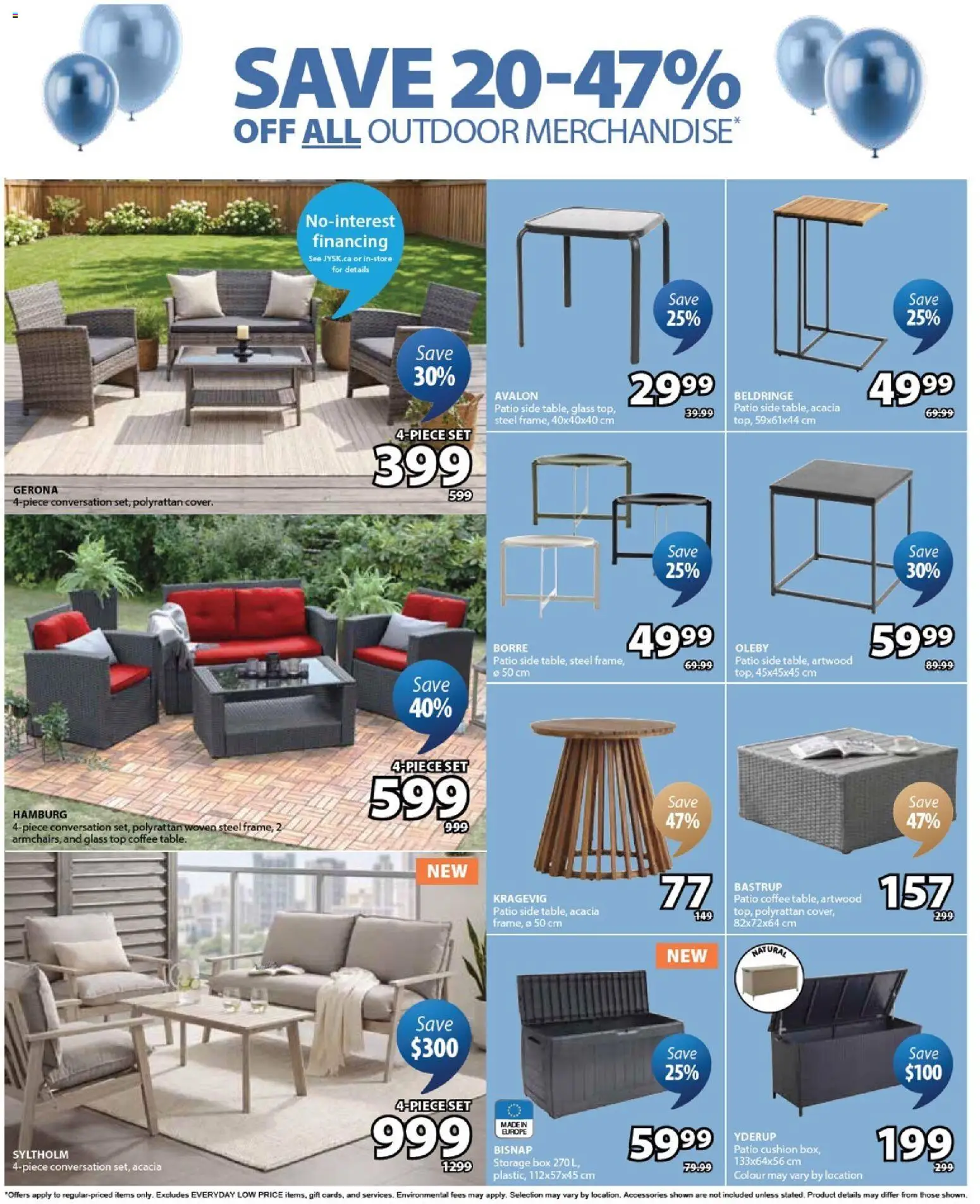 JYSK weekly flyer - page 3- valid from Apr 9, 2026