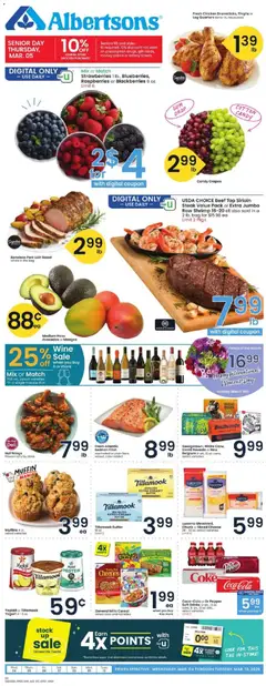 Preview Albertsons Weekly Ad valid from 03/04/2026