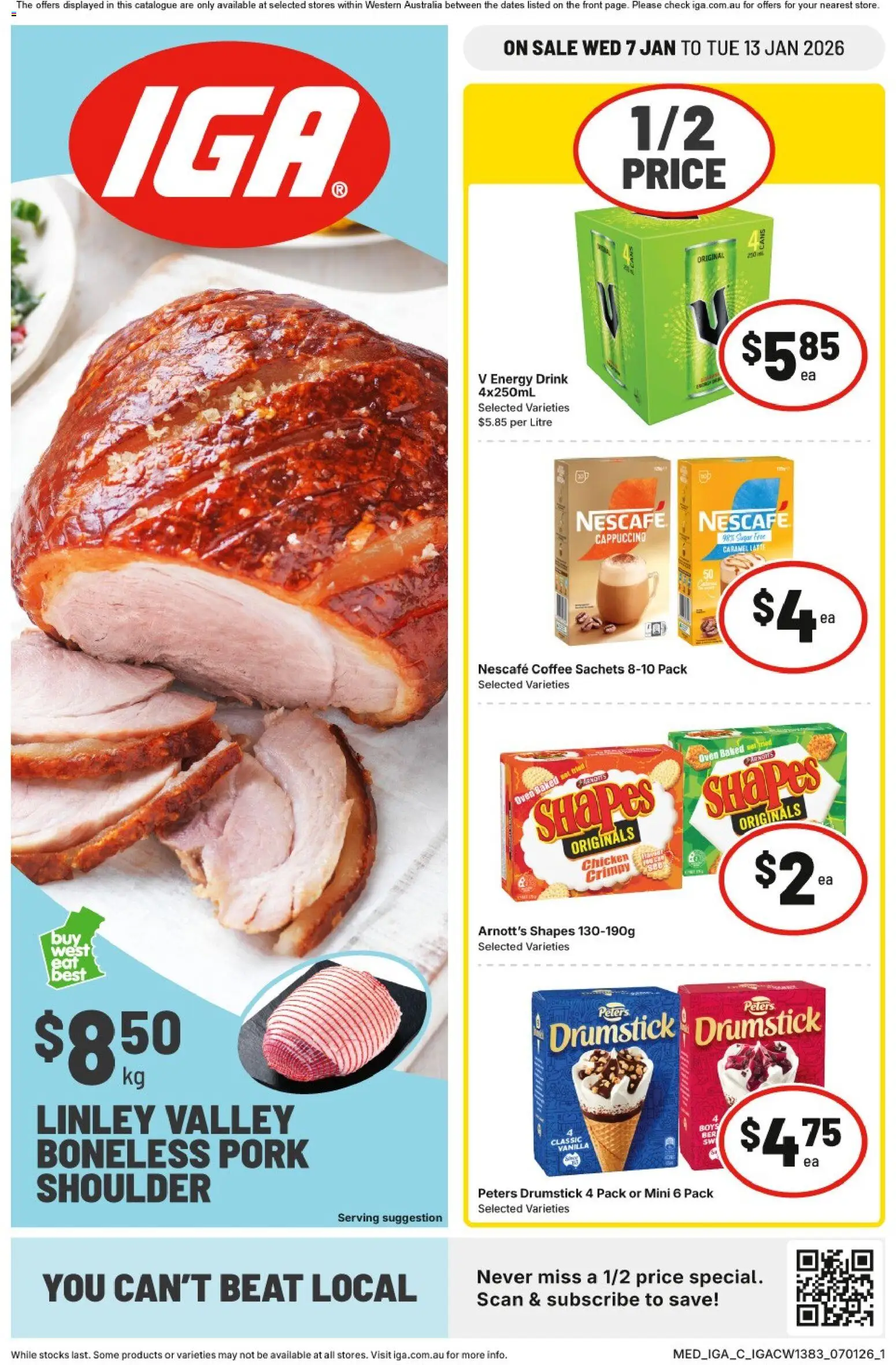 IGA Catalogue NT/WA - page 1- valid from 07/01/2026
