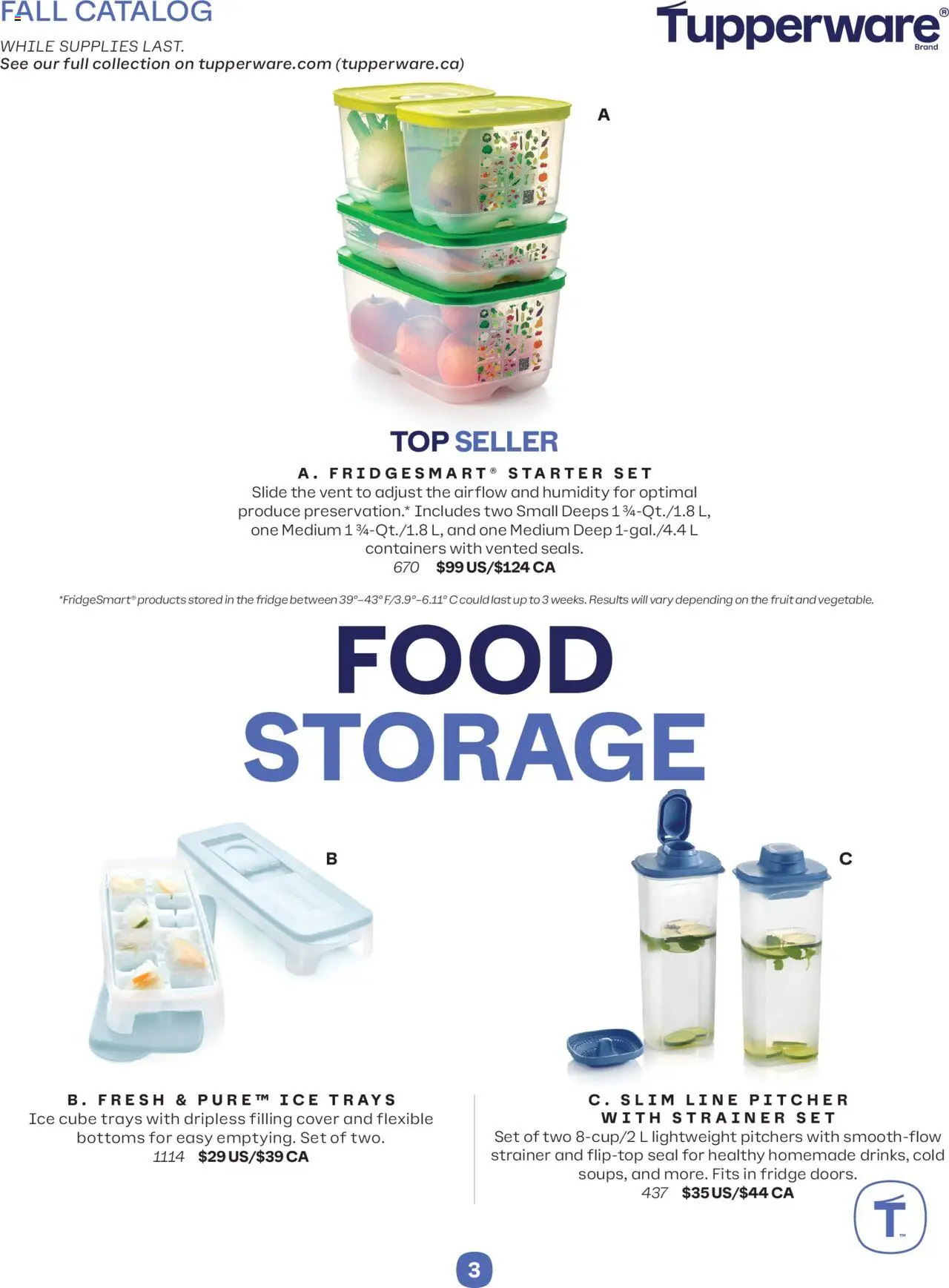 Tupperware - Fall 2025 Catalog - page 3- valid from Sep 1, 2025
