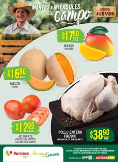Soriana - Martes y Miércoles del Campo Súper: Saltillo válido desde 19/08/2025