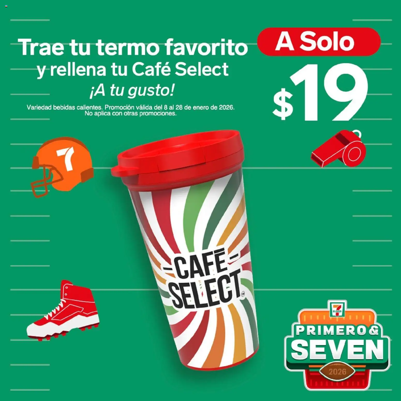7-Eleven folleto - página 1- válido desde 08/01/2026