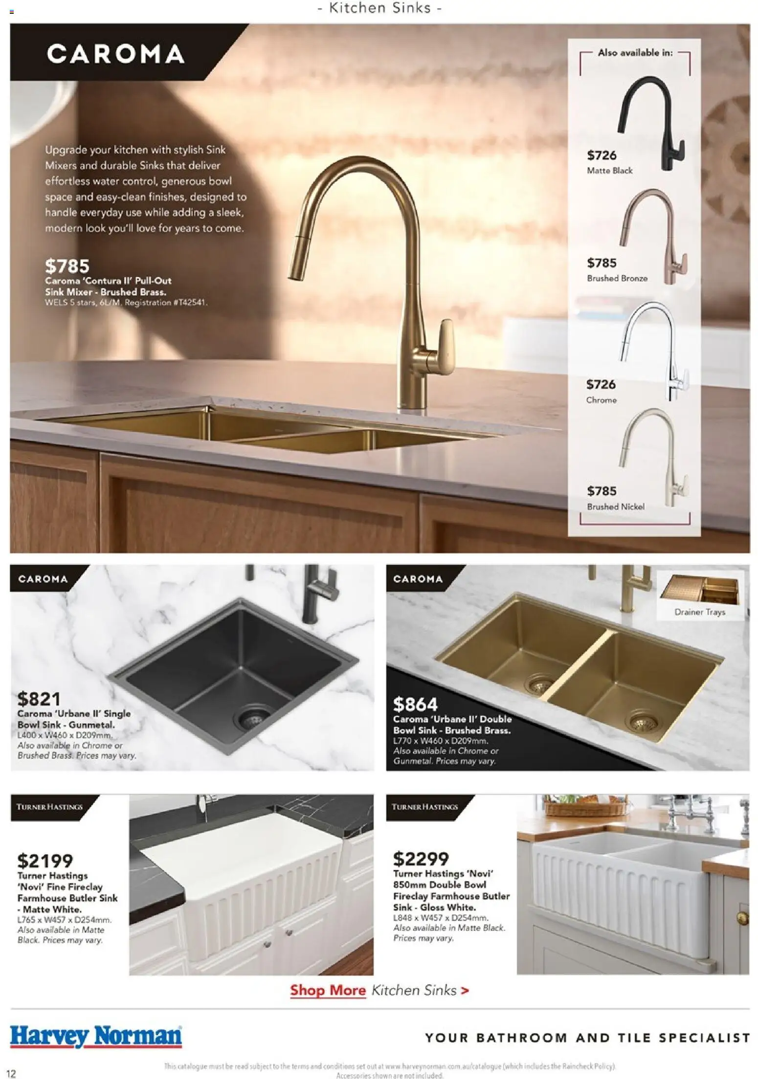 Harvey Norman April Bathroom - page 12- valid from 08/04/2026