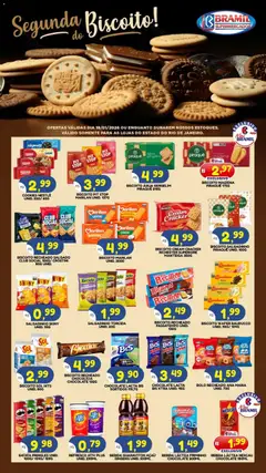 Pré-visualização Bramil Supermercados - Ofertas Segunda do Biscoito válida a partir de 19/01/2026