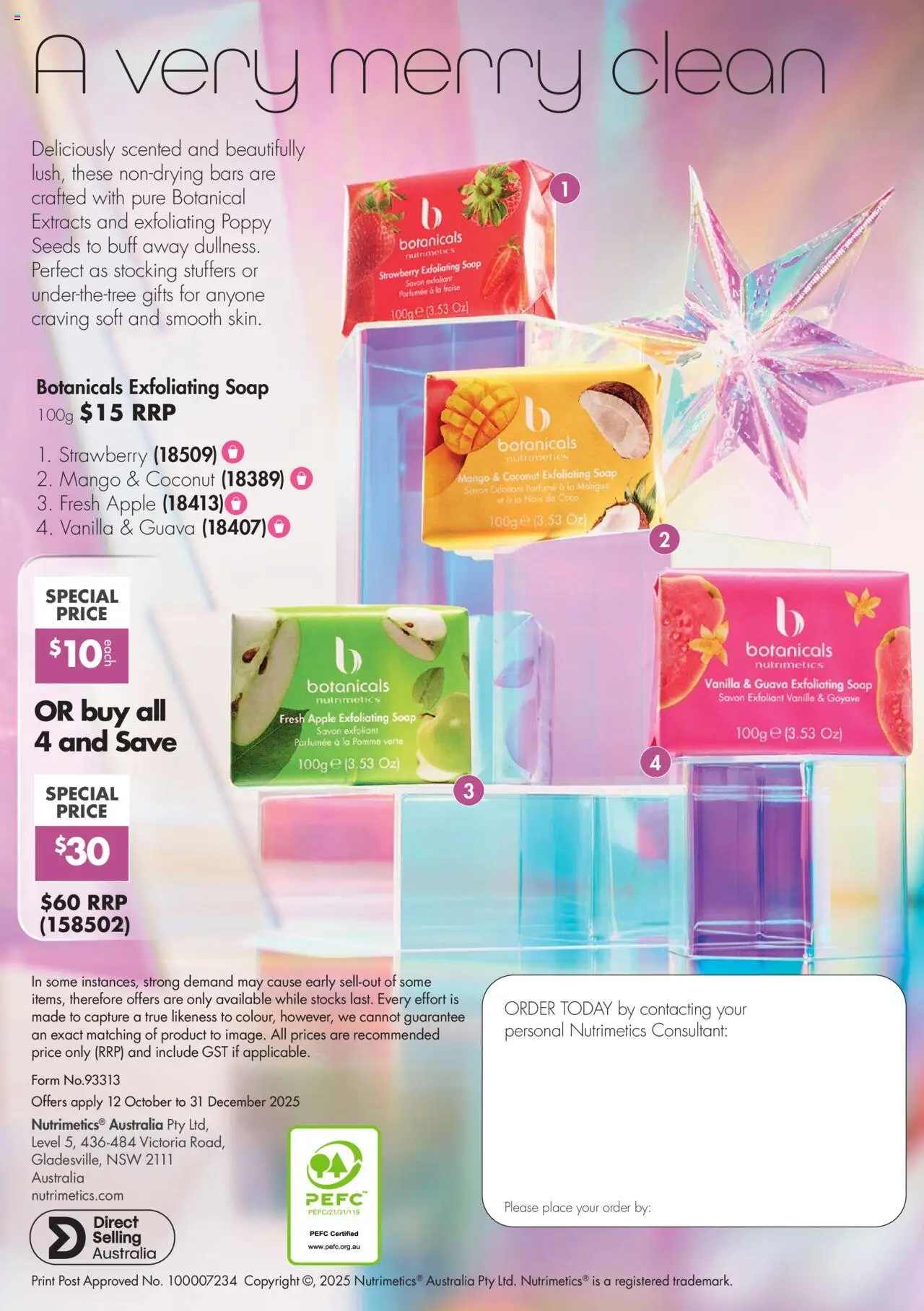 Nutrimetics Catalogue Holiday magic - page 44- valid from 12/10/2025