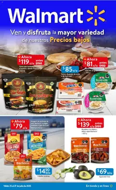 Walmart Catálogo válido desde 25/07/2025