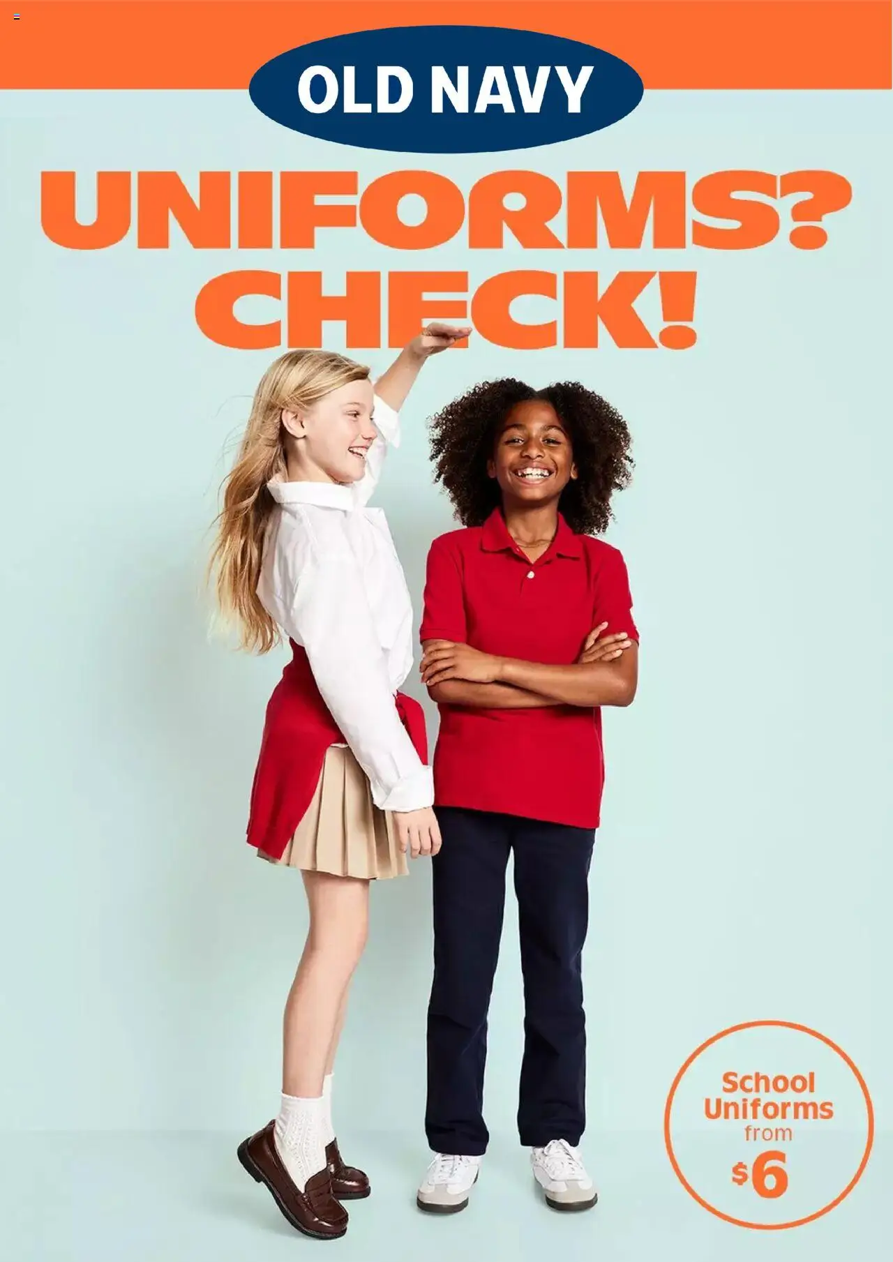 Old Navy Weekly Ad - page 1- valid from 07/13/2025